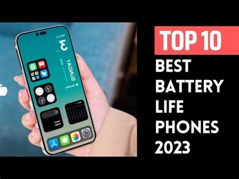 Phones with best battery life 2023 .